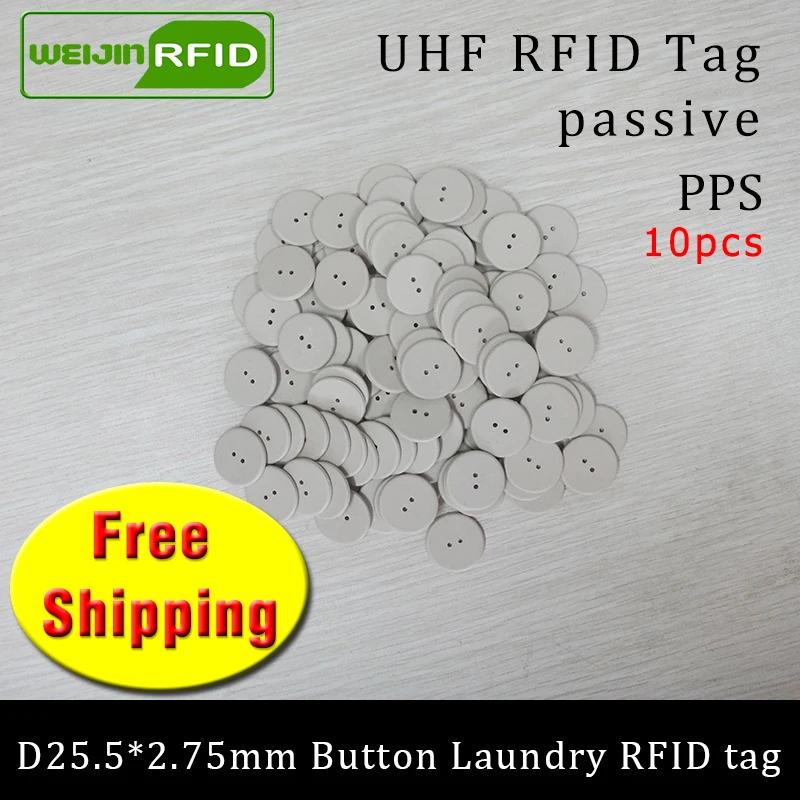 RFID ± UHF Ź   915m 868m 860-960M H3 EPC 6C 10pcs   Ʈ  RFID PPS ư